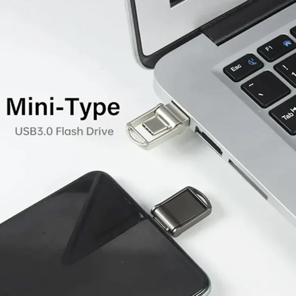 Original tipo c usb flash drives 512gb 1tb pendrive de alta velocidade usb 3.0 pen drive otc 2tb u disco memória vara para xiaomi telefone pc - Imagem 4
