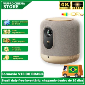 Formovie Fengmi V10 4K Projetor Laser MEMC HDR10 2500ANSI Lumens Home Cinema Portátil Sistema de Áudio Bluetooth Smart Theater