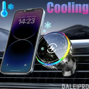 Resfriador com Carregador para Carro ⚡ Resfria 15°C em 3s