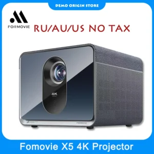 Formovie X5 Lúmen brilhante nativo de ALPD MEMC Fengmi do projetor 4500 do Formovie X5 4K para o cinema home do laser HDR10 + Wifi6 3840*2160P
