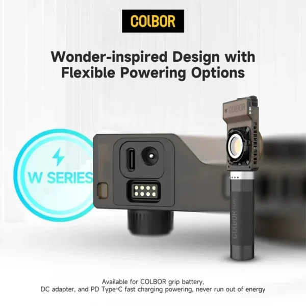 Colbor W100R Wonder 100W portátil COB LED iluminação de bolso para fotografia vídeo YouTube TikTok tiro ao ar livre - Imagem 3