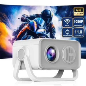 HT23 PRO Android 13 Projetor Nativo 1080P 390ANSI Dual Wifi6 BT5.0 4K HD 1080P Cinema Projetor Portátil HT23 Atualizado