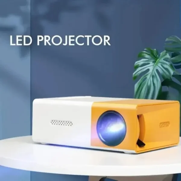 Mini portátil yg300 led ao ar livre mini hd 1080p projetor móvel projetor infantil ultra-clara mini projetor portátil - Imagem 4