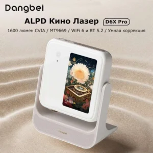 Dangbei D6X PRO ALDP 1600 CVIA Liming suporta projetor portátil com tela de toque 4K Android Wifi 6 Smart TV