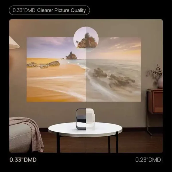 Voxflx para xgimi z7x dlp projetor 4k suporte alto brilho full hd 3d android wifi beamer para home theater com áudio dolby - Imagem 4