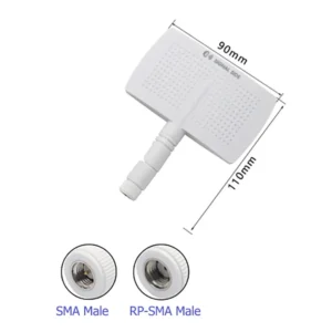 Antena giratória direcional para o modem sem fio da rota, amplificador alto do ganho, impulsionador do sinal, 2.4G WiFi, 18dbi, 2400-2500MHz