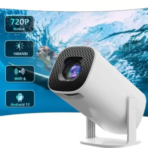 Mini projetor inteligente P30PRO WiFi, aplicação integrada, sistema Android11.0, a primeira escolha para home theater, projetor hy300