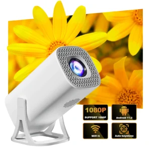 Salange S40 Projetor Inteligente Digital Android11 Suporte 4K 1080P WiFi6 BT5.4 Allwinner H713 1280*720P Auto Keystone Pocket Beamer