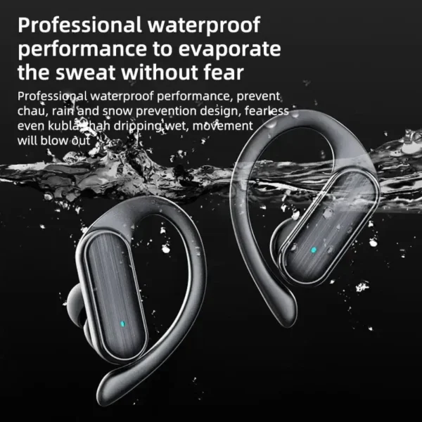 Xiaomi a520 sem fio bluetooth 5.3 fones de ouvido tws esportes toque alta fidelidade estéreo vida à prova dwaterproof água pendurado - Imagem 3