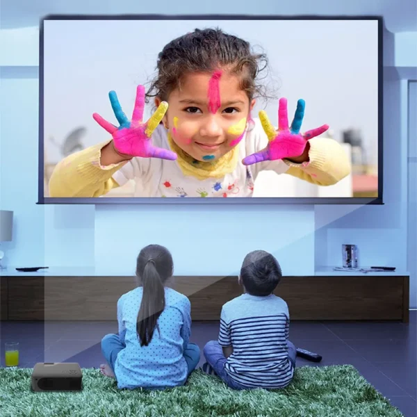 Projetor portátil a30 suporte 4k hdmi 1080p mini projetores smart tv wifi home theater sincronização de cinema android telefone beamer led - Imagem 4
