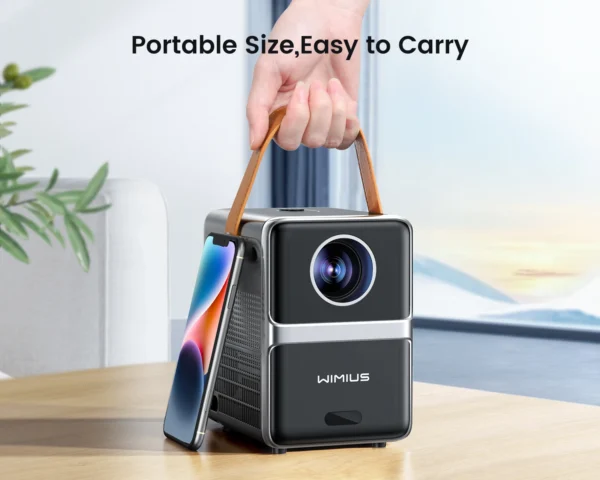 Wimius portátil 1080p projetor 18000l 5g wifi bluetooth projetor de teatro suporte full hd 1080p display projetor de cinema em casa - Imagem 3