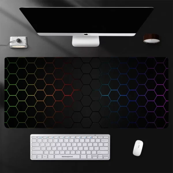 Gaming mouse pad mousepad gamer tapete de mesa grande teclado xll tapete superfície da mesa do computador para acessórios xl ped mauspad - Imagem 6