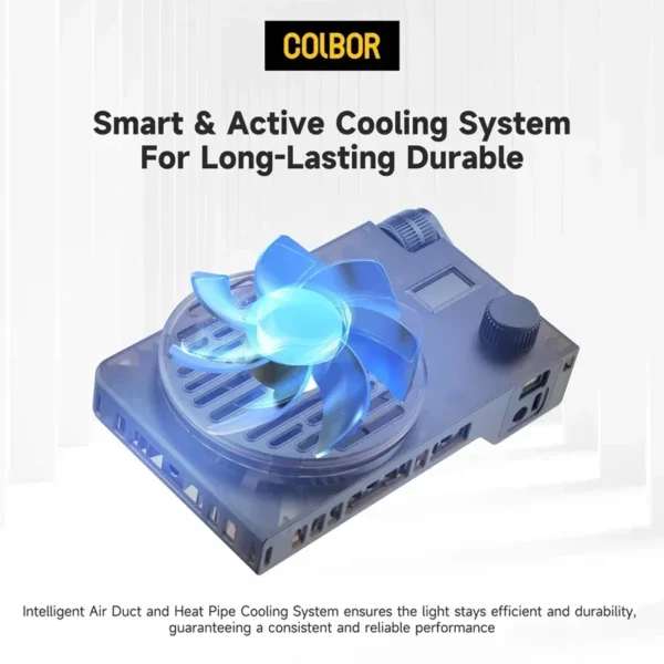 Colbor W100R Wonder 100W portátil COB LED iluminação de bolso para fotografia vídeo YouTube TikTok tiro ao ar livre - Imagem 6