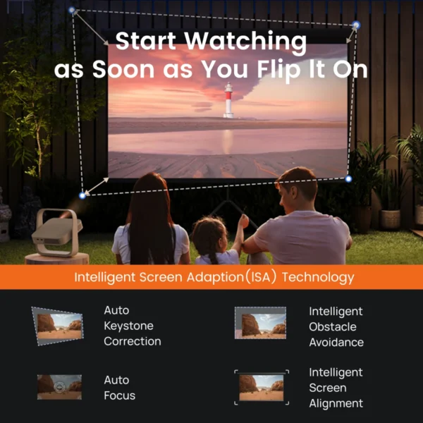 Frete Grátis no Brasil e Envio Rápido, HOT XGIMI Elfin Flip Projetor portátil com suporte 400 ISO Lumens Design compacto e inteligente Projetor LED+Laser DLP 1080p para cinema em casa com Netflix licenciado - Imagem 8