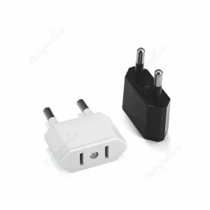 1 pçs adaptador da ue conversor de viagem adaptador americano  eua para ue plug euro plug adaptador elétrico ac tomada elétrica