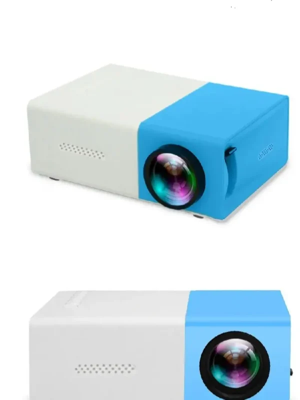 Projetor YG300 Home 4K HD, adequado para quarto, sala de estar, cinema em casa, compatível com USB, HDMI - Imagem 3