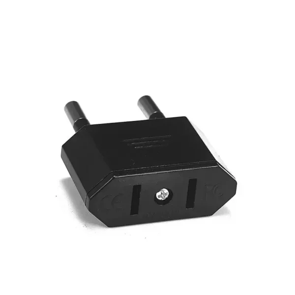 1 pçs adaptador da ue conversor de viagem adaptador americano  eua para ue plug euro plug adaptador elétrico ac tomada elétrica - Imagem 2
