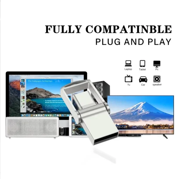 Original tipo c usb flash drives 512gb 1tb pendrive de alta velocidade usb 3.0 pen drive otc 2tb u disco memória vara para xiaomi telefone pc - Imagem 2
