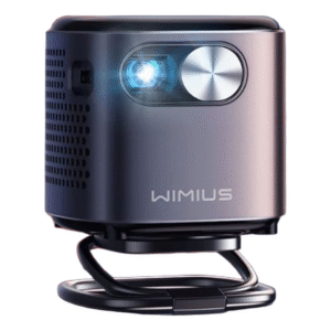 Wimius dlp mini projetor 1080p hd suportado 400ansi android tv wifi bluetooth projetor de bolso portátil ao ar livre com bateria