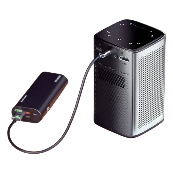 BYINTEK P70 Projetor 4K 1080P DLP Mini Projetor Portátil Home Theater Inteligente Wi-Fi e Bluetooth para Filmes e Jogos Com Bateria - Imagem 2
