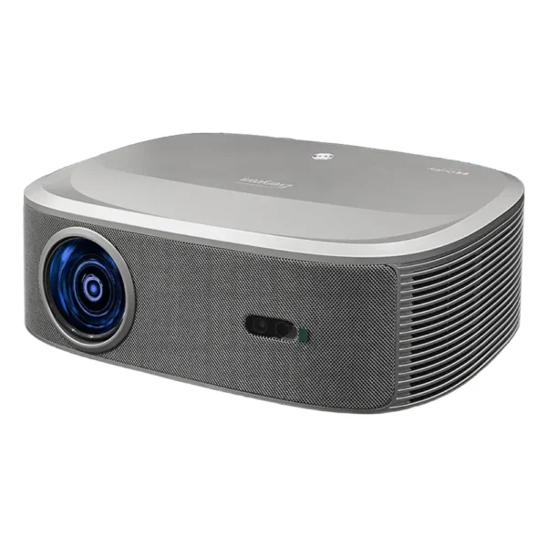 Everycom HQ10W Projetor Full HD Dolby Áudio 4K Vídeo Smart TV para casa 1080P 26000 Lumen Projetores 2 + 64GB Projetor de cinema
