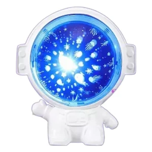Mini Astronauta Galaxy Projetor Noite Luz Quarto Luminaria Criancas Usb Ws-8805