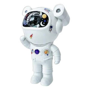 Projetor Astronauta Lâmpada De Quarto Galaxia Luz Noite Céu Estrelado USB LED Com Controle Bluetooth