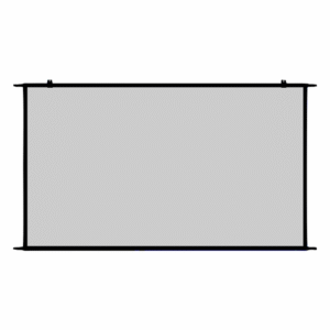 Tela de projetor montada na parede cinza tecido reflexivo resistente antiluz 60 84 100 120 polegadas para home theater ao ar livre