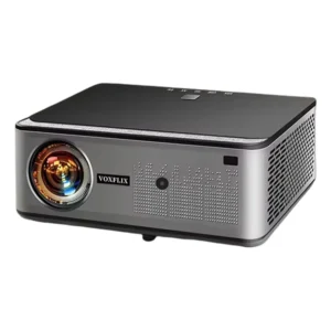 VOXFLIX VF71 4K Android 12 Full HD 1080P 2500 Ansi Lumens Projetor de foco automático WiFi6 Home Theater Smart Beamer