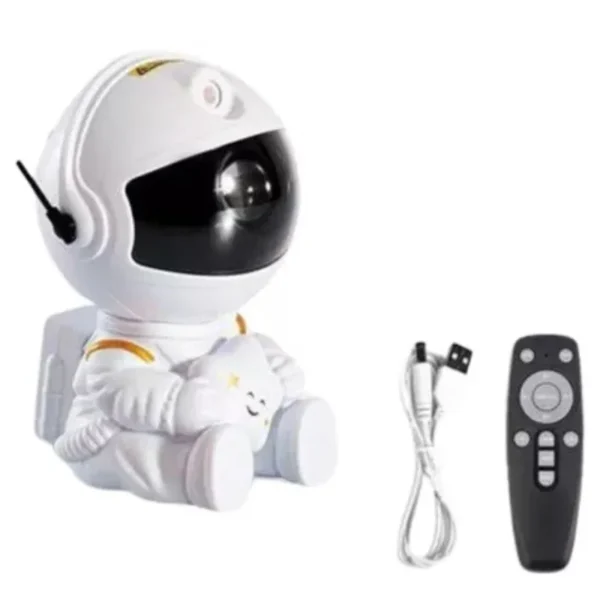 PROJETOR ASTRONAUTA PLANETAS E ESTRELA LUMINÁRIA CRIANÇA INFANTIL LUATEK - Imagem 3