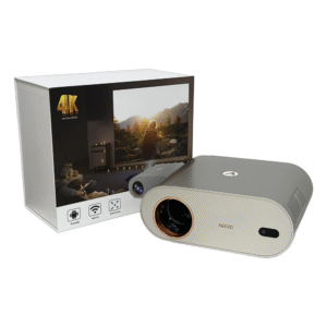 Alincoo D7W Projetor de Vídeo full hd 2k 4k Suporte Mini Projetor Portátil para Casa Foco Automático Android 11 Smart tv Beamer