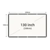 130-inch