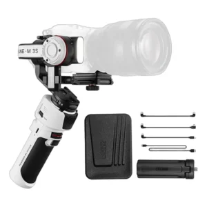 Zhiyun guindaste m3s guindaste m3 s câmera de 3 eixos estabilizador gimbal portátil com luz de preenchimento liberação rápida para câmeras sem espelho telefone