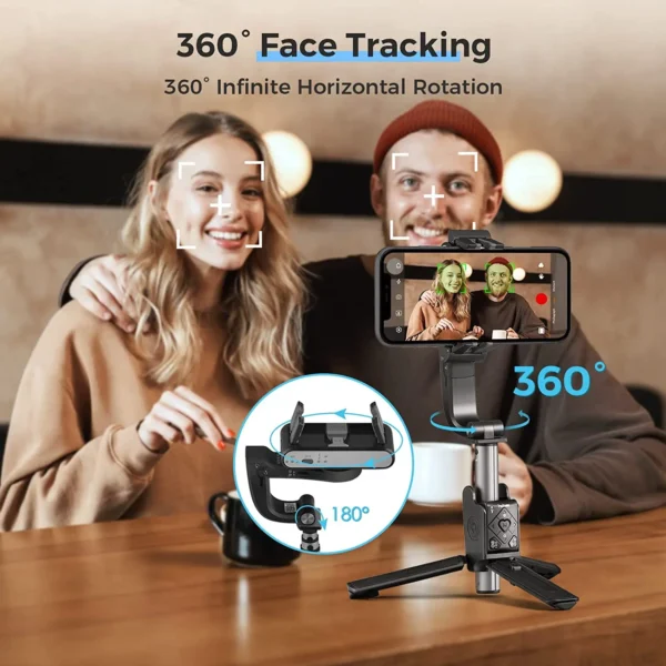 Hohem isconstante q handheld cardan estabilizador telefone selfie vara haste de extensão tripé ajustável com controle remoto para smartphone - Imagem 2
