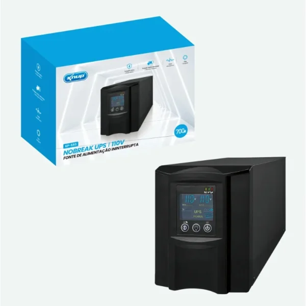 Nobreak Senoidal Pura, UPS, KP-593, 700W, 110V 220V - Imagem 3
