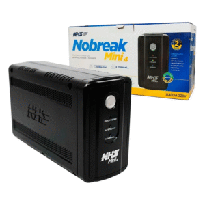 Nobreak NHS Mini 4 90.B1.007101 Entrada Bivolt Saída 220V (700VA/b.7Ah)