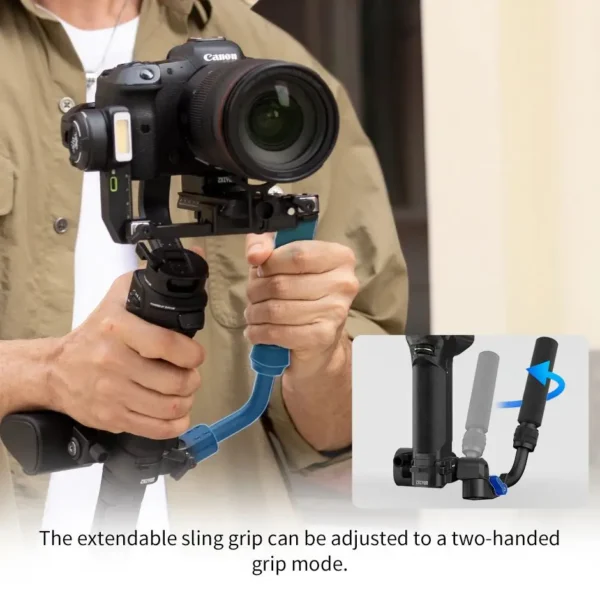 ZHIYUN Official Weebill 3S Estabilizador de cardan de câmera com 3 eixos para câmeras DSLR sem espelho para Sony Canon Panasonic Nikon - Imagem 4