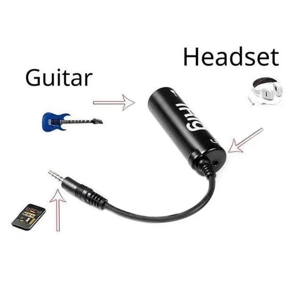 Irig efeitos de guitarra substituir guitarras com novo telefone móvel conversores de interface de guitarra telefone guitarra interface de áudio afinador de guitarra - Imagem 4