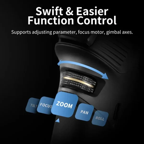 ZHIYUN Official Weebill 3S Estabilizador de cardan de câmera com 3 eixos para câmeras DSLR sem espelho para Sony Canon Panasonic Nikon - Imagem 6